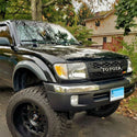 Front Grille Compatible with 1997 1998 1999 2000 1st Gen Toyota Tacoma Grill With Letters & LEDs