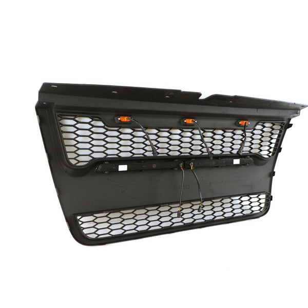 Front Grille Compatible with 2006 2007 2008 2009 2010 Raptor Style Ford Explorer/Sport Trac Models Black Grill