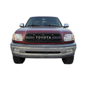 Front Bumper Grille Fit For 2000 2001 2002 1st Gen Toyota Tundra Grill with Emblem & Lights