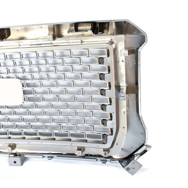 Chrome Front Grille Fit for 2014 2015 GMC Sierra 1500 Grill Honeycomb Style