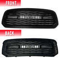 LTD Grille for 2013 2014 2015 2016 2017 2018 Dodge Ram 1500 Limited Style Grill Matte Black with Letters