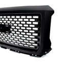 Front Honeycomb Style Grille Fit for 2014 2015 GMC Sierra 1500 Grill Glossy Black