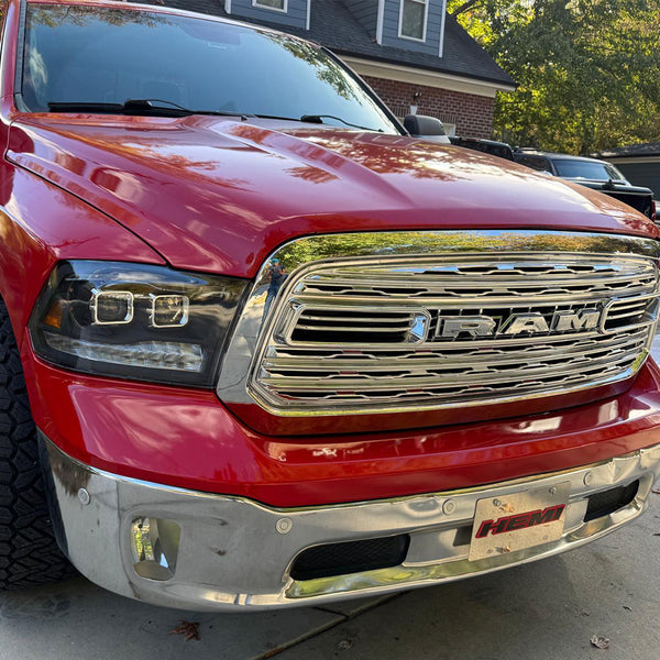 LTD Chrome Front Grille For 2013 2014 2015 2016 2017 2018 Dodge RAM 1500 Limited Style Grill with Letters