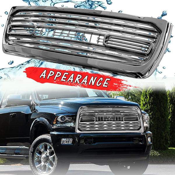 LTD Style Chrome Grille for 2013 2014 2015 2016 2017 2018 Dodge RAM 2500/3500 Limited Style Grill with Letters