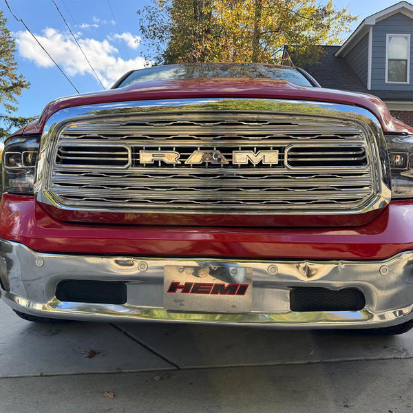 LTD Chrome Front Grille For 2013 2014 2015 2016 2017 2018 Dodge RAM 1500 Limited Style Grill with Letters