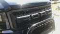 Grille for 2007 2008 2009 2010 2011 2012 2013 2014 Ford Expedition Grill with Letters and LEDs Matte Black